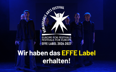 Wir wurden mit dem EFFE Label ausgezeichnet!