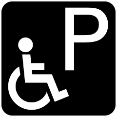 Icon Behinderten­parkplätze